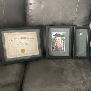 Frames for Diploma, Grad Picture, and Tassel